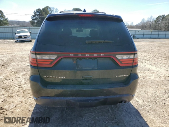 2016 Dodge Durango Limited with VIN 1C4RDHDG1GC361246, listed as a Copart auction lot 46374835 with 186,679 mi miles and Salvage Title. Bid and sale history available at carsss.com. Image 6.