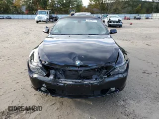 2005 BMW 6 Series 645Ci with VIN WBAEK73485B326662, listed as a Copart auction lot 75297684 with 161,886 mi miles and Clean Title. Bid and sale history available at carsss.com. Image 5.