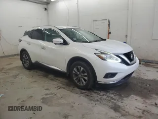 2015 Nissan Murano Platinum with VIN 5N1AZ2MH3FN210007, listed as a Copart auction lot 54654335 with 111,134 mi miles and Salvage title. Bid and sale history available at DreamBid. Image 4.