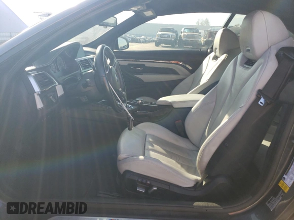 2016 BMW M4 with VIN WBS3U9C58GP968936, listed as a Copart auction lot 83243814 with 53,530 mi miles and Salvage Title. Bid and sale history available at carsss.com. Image 7.
