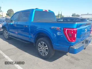 2021 Ford F-150 XL with VIN 1FTEW1EP7MFA55953, listed as a IAAI auction lot 42686431 with 38,873 mi miles and . Bid and sale history available at DreamBid. Image 3.