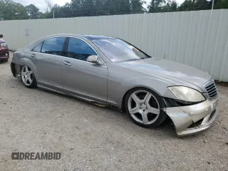 2008 Mercedes-Benz S-Class 5.5L V8 with VIN WDDNG71X78A181888, listed as a Copart auction lot 51304235 with 159,645 mi miles and Clean Title. Bid and sale history available at carsss.com. Image 4.