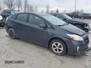 2012 Toyota Prius One with VIN JTDKN3DU7C1614826, listed as a Copart auction lot 46750225 with 251,474 mi miles and Clean Title. Bid and sale history available at carsss.com. Image 4.
