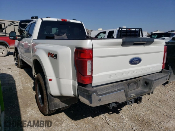 2020 Ford F-350 XL with VIN 1FT8W3DT9LEE05711, listed as a Copart auction lot 74228594 with 145,332 mi miles and Clean title. Bid and sale history available at DreamBid. Image 2.