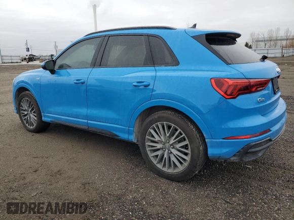 2020 Audi Q3 S line Prestige with VIN WA1FECF34L1039083, listed as a Copart auction lot 84031004 with 44,065 mi miles and Non repairable. Bid and sale history available at DreamBid. Image 2.