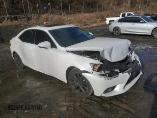 2016 Lexus IS 300/350 with VIN JTHCM1D25G5006245, listed as a Copart auction lot 85319374 with 93,258 mi miles and Salvage title. Bid and sale history available at DreamBid. Image 4.