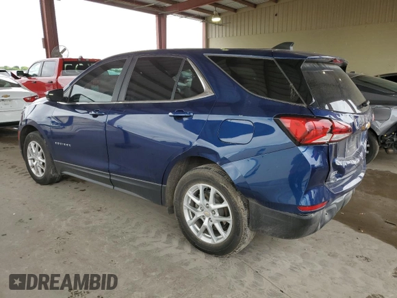 2022 Chevrolet Equinox LT with VIN 3GNAXKEV0NL295330, listed as a Copart auction lot 49787975 with 67,565 mi miles and Clean Title. Bid and sale history available at DreamBid. Image 2.