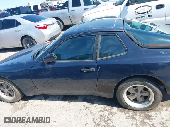 1984 Porsche 944 with VIN WP0AA0949EN457844, listed as a IAAI auction lot 42171136 with 60,211 mi miles and . Bid and sale history available at carsss.com. Image 14.