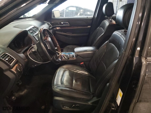 2016 Ford Explorer Platinum with VIN 1FM5K8HT0GGC22418, listed as a Copart auction lot 48736625 with 186,835 mi miles and Salvage Title. Bid and sale history available at carsss.com. Image 7.