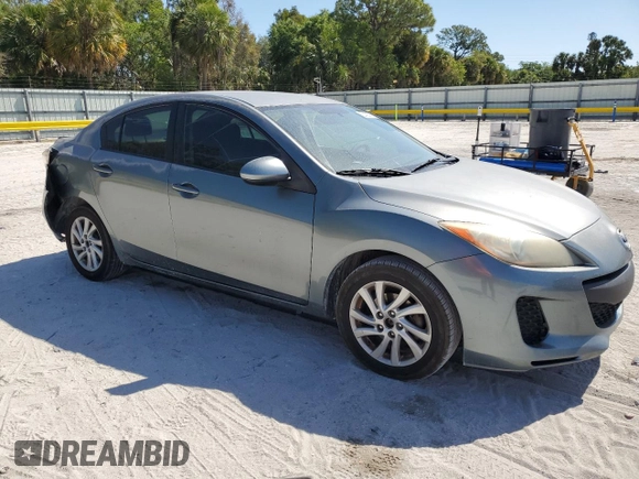 2012 Mazda 3 i Touring with VIN JM1BL1V74C1542521, listed as a Copart auction lot 53420775 with 236,330 mi miles and Salvage Title. Bid and sale history available at carsss.com. Image 4.