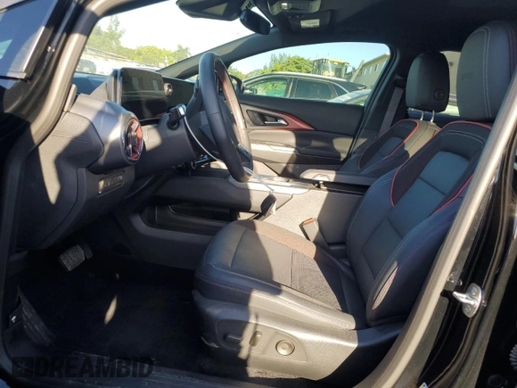 2024 Chevrolet Equinox EV RS z VIN 3GN7DNRP4RS222960, wystawiony jako Copart lot #47896605 z przebiegiem 6 511 mil mil oraz Szkoda całkowita • Salvage title. Historia ofert i sprzedaży dostępna na DreamBid. Obrazek 7.
