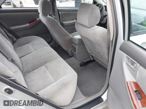 2003 Toyota Corolla CE with VIN 1NXBR32E73Z107600, listed as a IAAI auction lot 42074294 with 160,580 mi miles and . Bid and sale history available at DreamBid. Image 8.