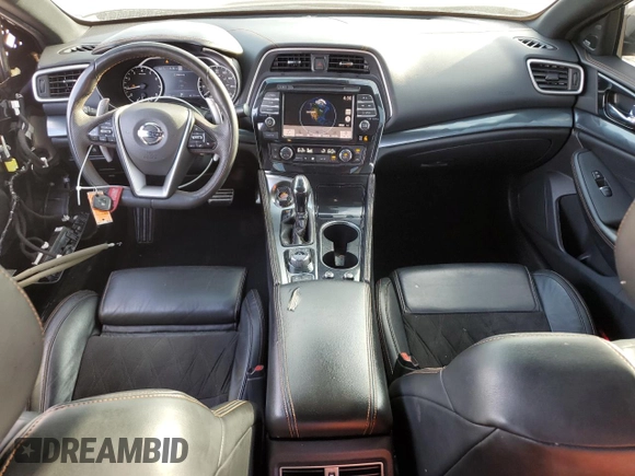 2020 Nissan Maxima SR with VIN 1N4AA6EVXLC366646, listed as a Copart auction lot 44740745 with 104,100 mi miles and Salvage Title. Bid and sale history available at DreamBid. Image 8.