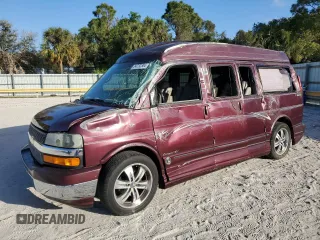 2005 Chevrolet Express Cargo Van YF7 Upfitter with VIN 1GBFG15T751154645, listed as a Copart auction lot 84732304 with 38,363 mi miles and Salvage Title. Bid and sale history available at carsss.com. Image 1.