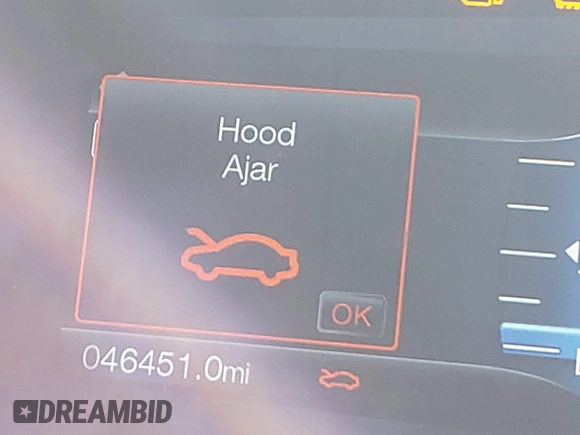 2018 Ford Edge Titanium with VIN 2FMPK4K85JBC24363, listed as a IAAI auction lot 41597055 with 46,451 mi miles. Bid and sale history available at carsss.com. Image 16.