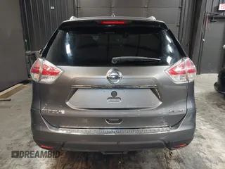 2016 Nissan Rogue SV with VIN KNMAT2MV1GP683440, listed as a IAAI auction lot 40781500 with 122,848 mi miles and . Bid and sale history available at carsss.com. Image 17.