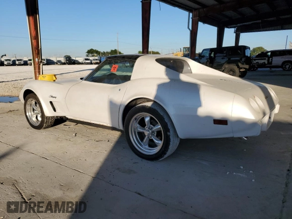 1976 Chevrolet Corvette with VIN 1Z37L6S446477, listed as a Copart auction lot 81751514 with 1,992 mi miles and Clean title. Bid and sale history available at DreamBid. Image 2.