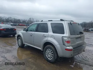 2009 Mercury Mariner Premier with VIN 4M2CU97719KJ15260, listed as a IAAI auction lot 41500367 with 104,063 mi miles. Bid and sale history available at carsss.com. Image 3.