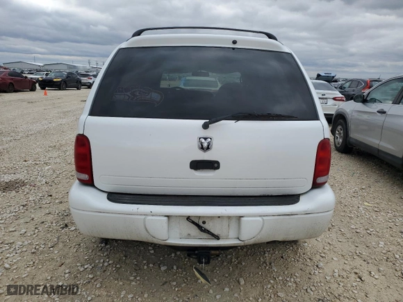 1998 Dodge Durango with VIN 1B4HS28Z2WF217712, listed as a Copart auction lot 87702875 with 0 mi miles and Clean Title. Bid and sale history available at carsss.com. Image 6.