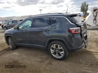 2018 Jeep Compass Limited z VIN 3C4NJCCB0JT367938, wystawiony jako Copart lot #54903035 z przebiegiem 50 310 mil mil oraz Szkoda całkowita • Salvage title. Historia ofert i sprzedaży dostępna na DreamBid. Obrazek 2.