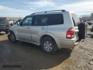 2004 Mitsubishi Montero LTD with VIN JA4MW51S44J004933, listed as a Copart auction lot 46561465 with 213,714 mi miles and Salvage Title. Bid and sale history available at carsss.com. Image 2.