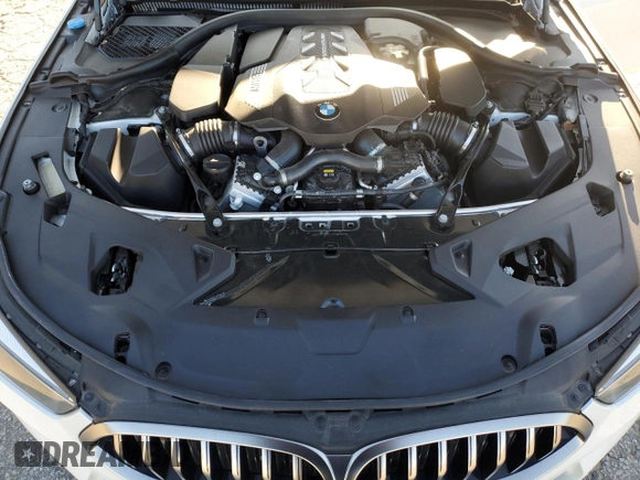 2020 BMW 8 Series M850i with VIN WBAGV8C03LBP49066, listed as a Copart auction lot 48675404 with 28,368 mi miles. Bid and sale history available at carsss.com. Image 11.