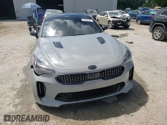 2020 Kia Stinger GT1 with VIN KNAE45LC2L6084091, listed as a Copart auction lot 51410175 with 129,049 mi miles and Salvage Title. Bid and sale history available at DreamBid. Image 14.