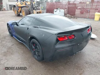 2017 Chevrolet Corvette 1LT with VIN 1G1YA2D76H5116605, listed as a IAAI auction lot 40882868 with 33,194 mi miles and . Bid and sale history available at DreamBid. Image 3.