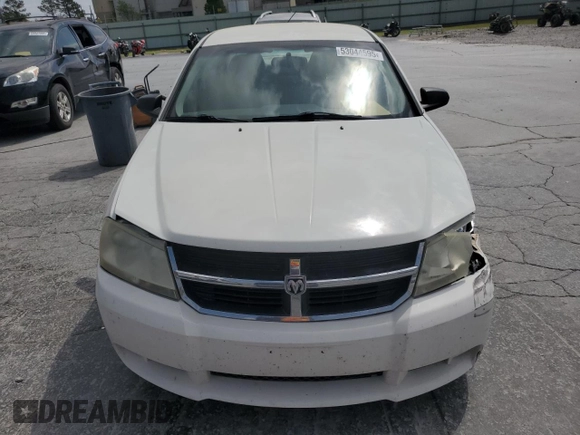 2008 Dodge Avenger SXT with VIN 1B3LC56K58N280606, listed as a Copart auction lot 53044595 with 209,779 mi miles and Salvage Title. Bid and sale history available at carsss.com. Image 5.