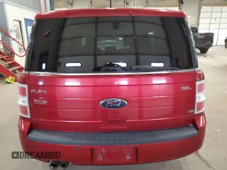 2009 Ford Flex SEL with VIN 2FMEK62C49BB07151, listed as a Copart auction lot 52347695 with 206,678 mi miles and Salvage Title. Bid and sale history available at carsss.com. Image 6.