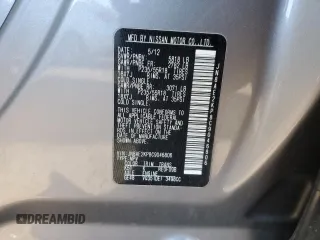 2012 Nissan Quest LE z VIN JN8AE2KP8C9046806, wystawiony jako Copart lot #50597845 z przebiegiem 148 153 mil mil oraz Szkoda całkowita • Salvage title. Historia ofert i sprzedaży dostępna na DreamBid. Obrazek 13.