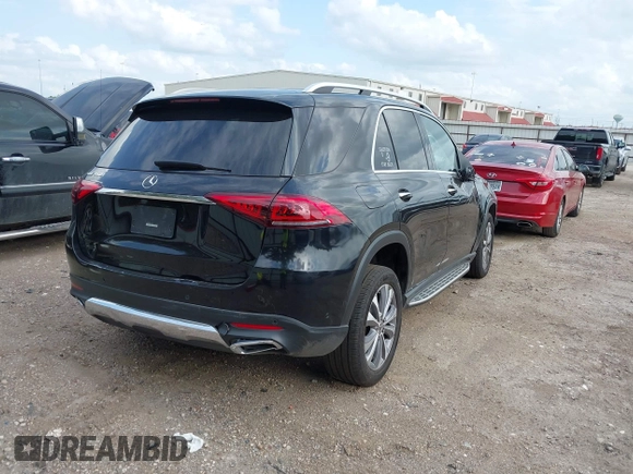 2022 Mercedes-Benz GLE 350 with VIN 4JGFB4JB9NA752546, listed as a IAAI auction lot 42145329 with 57,502 mi miles and . Bid and sale history available at DreamBid. Image 4.