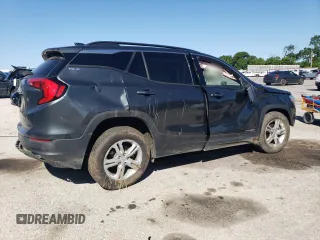 2019 GMC Terrain SLE with VIN 3GKALMEVXKL117425, listed as a Copart auction lot 57951545 with 72,957 mi miles and Salvage title. Bid and sale history available at DreamBid. Image 3.