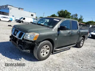 2004 Nissan Titan LE with VIN 1N6AA07AX4N512077, listed as a Copart auction lot 46105645 with 175,412 mi miles and Salvage Title. Bid and sale history available at carsss.com. Image 1.