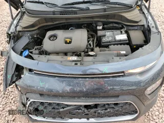 2020 Kia Soul LX with VIN KNDJ23AU1L7021680, listed as a Copart auction lot 47815055 with 23,293 mi miles and Salvage Title. Bid and sale history available at carsss.com. Image 12.