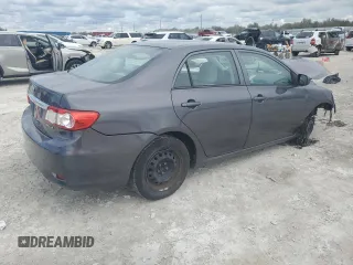 2013 Toyota Corolla L with VIN 2T1BU4EE7DC109415, listed as a Copart auction lot 47145595 with 0 mi miles and Salvage Title. Bid and sale history available at carsss.com. Image 3.