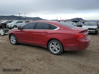 2015 Chevrolet Impala LT with VIN 1G1125S32FU116216, listed as a Copart auction lot 86077514 with 90,484 mi miles and Salvage Title. Bid and sale history available at carsss.com. Image 2.