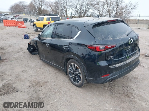 2023 Mazda CX-5 S Premium with VIN JM3KFBDM2P0221973, listed as a IAAI auction lot 41853756 with Not Provided miles and . Bid and sale history available at DreamBid. Image 3.
