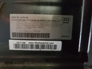 2003 Audi A4 1.8T with VIN WAULC68E53A264026, listed as a Copart auction lot 87417384 with 108,706 mi miles and Salvage Title. Bid and sale history available at carsss.com. Image 12.