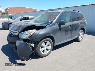 2014 Subaru Forester 2.5i Premium with VIN JF2SJADC5EH488307, listed as a IAAI auction lot 41822778 with 154,210 mi miles. Bid and sale history available at carsss.com. Image 2.