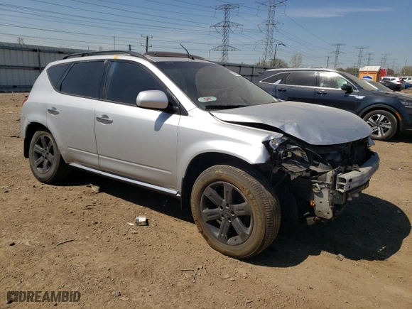 2006 Nissan Murano SL with VIN JN8AZ08W36W528435, listed as a Copart auction lot 51998144 with 159,395 mi miles and Salvage Title. Bid and sale history available at carsss.com. Image 4.