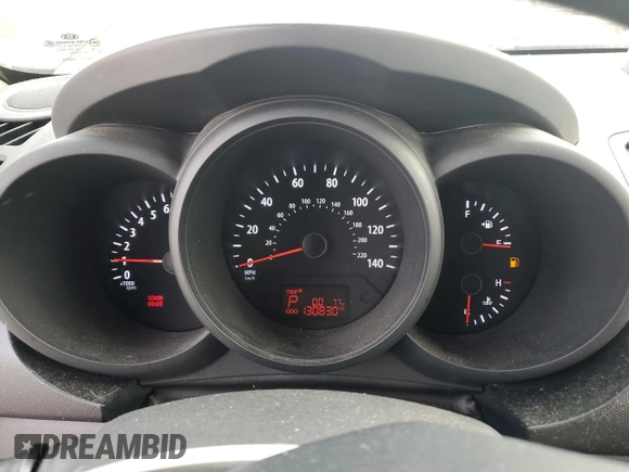 2013 Kia Soul with VIN KNDJT2A55D7515347, listed as a Copart auction lot 54584935 with 130,830 mi miles and Salvage Title. Bid and sale history available at DreamBid. Image 9.