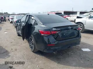 2025 Nissan Sentra SR with VIN 3N1AB8DV9SY222356, listed as a IAAI auction lot 41692346 with 948 mi miles and . Bid and sale history available at DreamBid. Image 2.