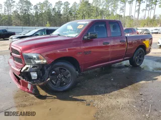 2018 Ram 1500 Tradesman with VIN 1C6RR6FTXJS325513, listed as a Copart auction lot 88577155 with 150,636 mi miles and Salvage Title. Bid and sale history available at carsss.com. Image 1.