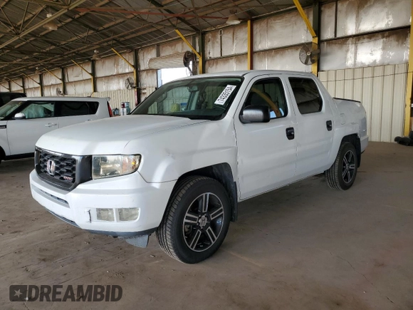 2013 Honda Ridgeline Sport with VIN 5FPYK1F72DB009479, listed as a Copart auction lot 74335154 with 229,317 mi miles and Salvage Title. Bid and sale history available at carsss.com. Image 1.