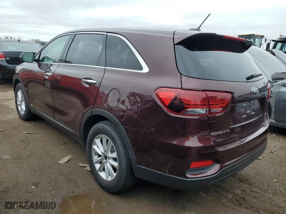 2019 Kia Sorento LX V6 with VIN 5XYPGDA55KG523815, listed as a Copart auction lot 51001305 with 67,656 mi miles and Clean Title. Bid and sale history available at carsss.com. Image 2.