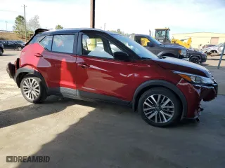 2023 Nissan Kicks SV with VIN 3N1CP5CV5PL482199, listed as a Copart auction lot 50814575 with 43,130 mi miles and Salvage Title. Bid and sale history available at carsss.com. Image 4.