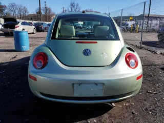 2007 Volkswagen New Beetle Coupe with VIN 3VWRW31C17M505209, listed as a Copart auction lot 50126635 with 130,441 mi miles and Salvage Title. Bid and sale history available at carsss.com. Image 6.