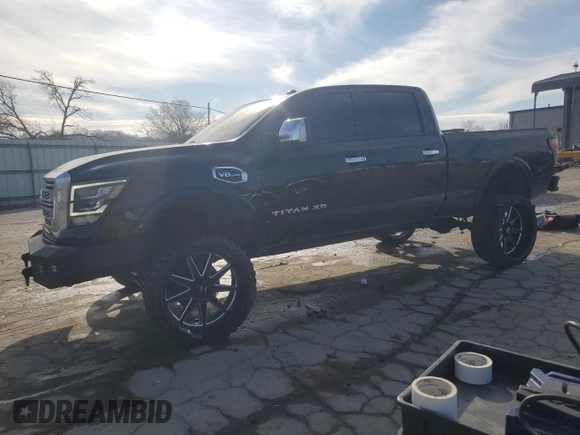 2021 Nissan Titan SV z VIN 1N6AA1FB3MN501518, wystawiony jako Copart lot #46542725 z przebiegiem 87 836 mil mil oraz Szkoda całkowita • Salvage title. Historia ofert i sprzedaży dostępna na DreamBid. Obrazek 1.