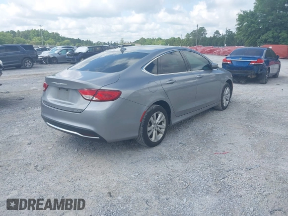 2016 Chrysler 200 Limited with VIN 1C3CCCAB9GN132357, listed as a IAAI auction lot 42134322 with 90,651 mi miles and . Bid and sale history available at DreamBid. Image 4.